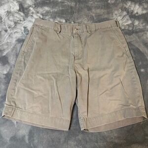 Polo Ralph Lauren Men's Khaki Chino Shorts Size 36 Golf Casual Actual Size 35W